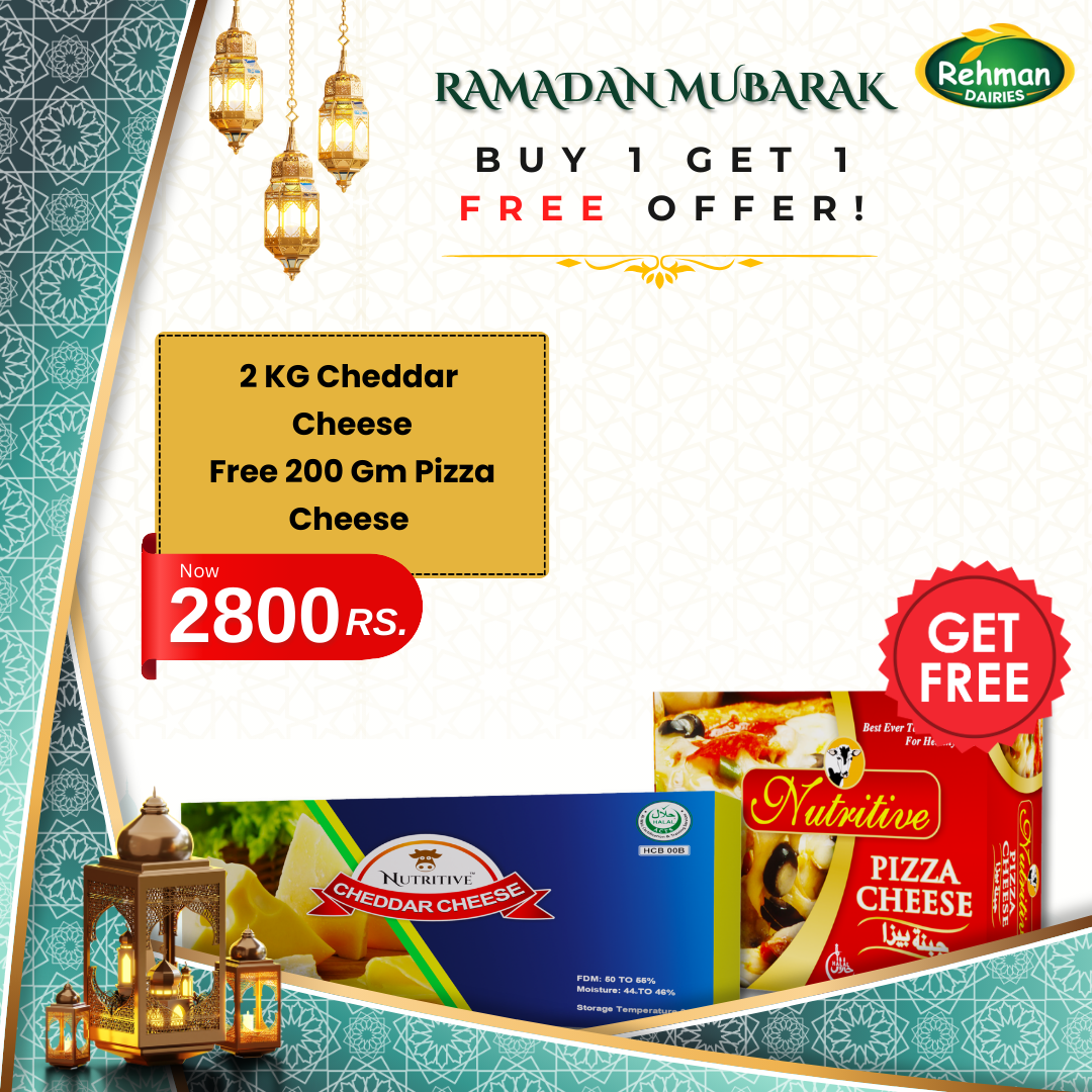 Nutritive 2kg Cheese Deal Free Pizza Cheese