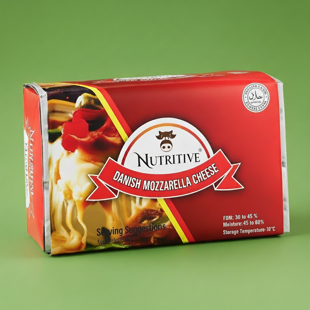 Nutritive Danish Mozzarella Cheese 1kg
