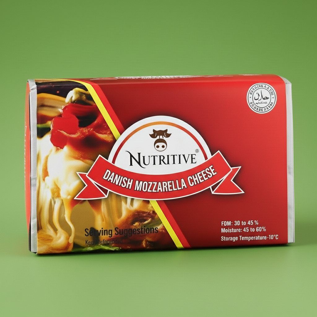 Nutritive Danish Mozzarella Cheese 1kg