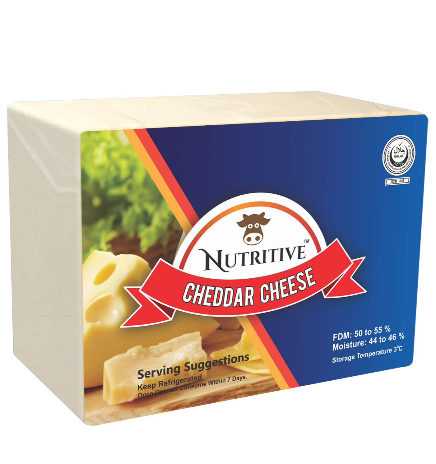 Nutritive Cheddar Cheese 1kg