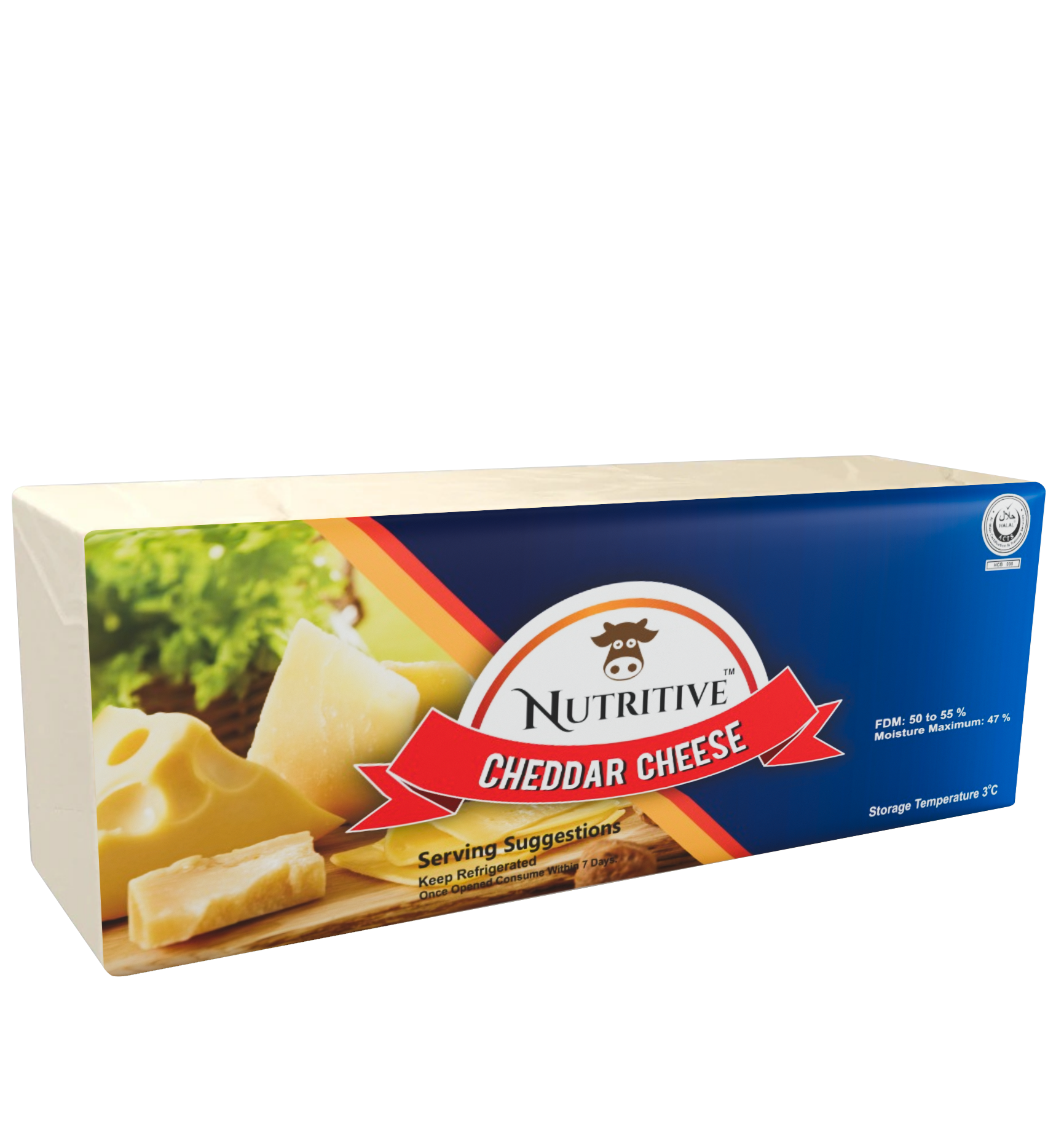Nutritive Cheddar Cheese 2kg