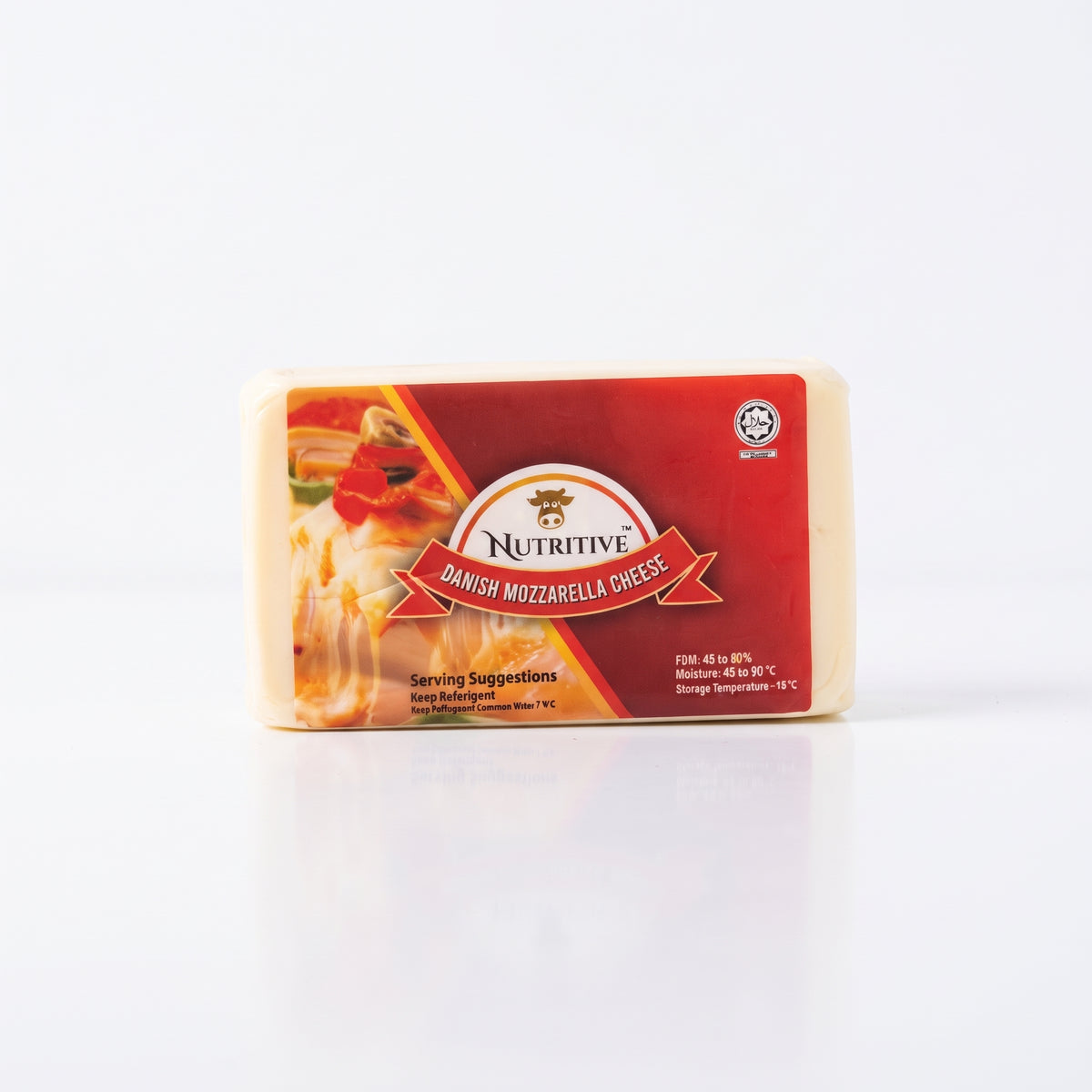 Nutritive Danish Mozzarella Cheese 1kg