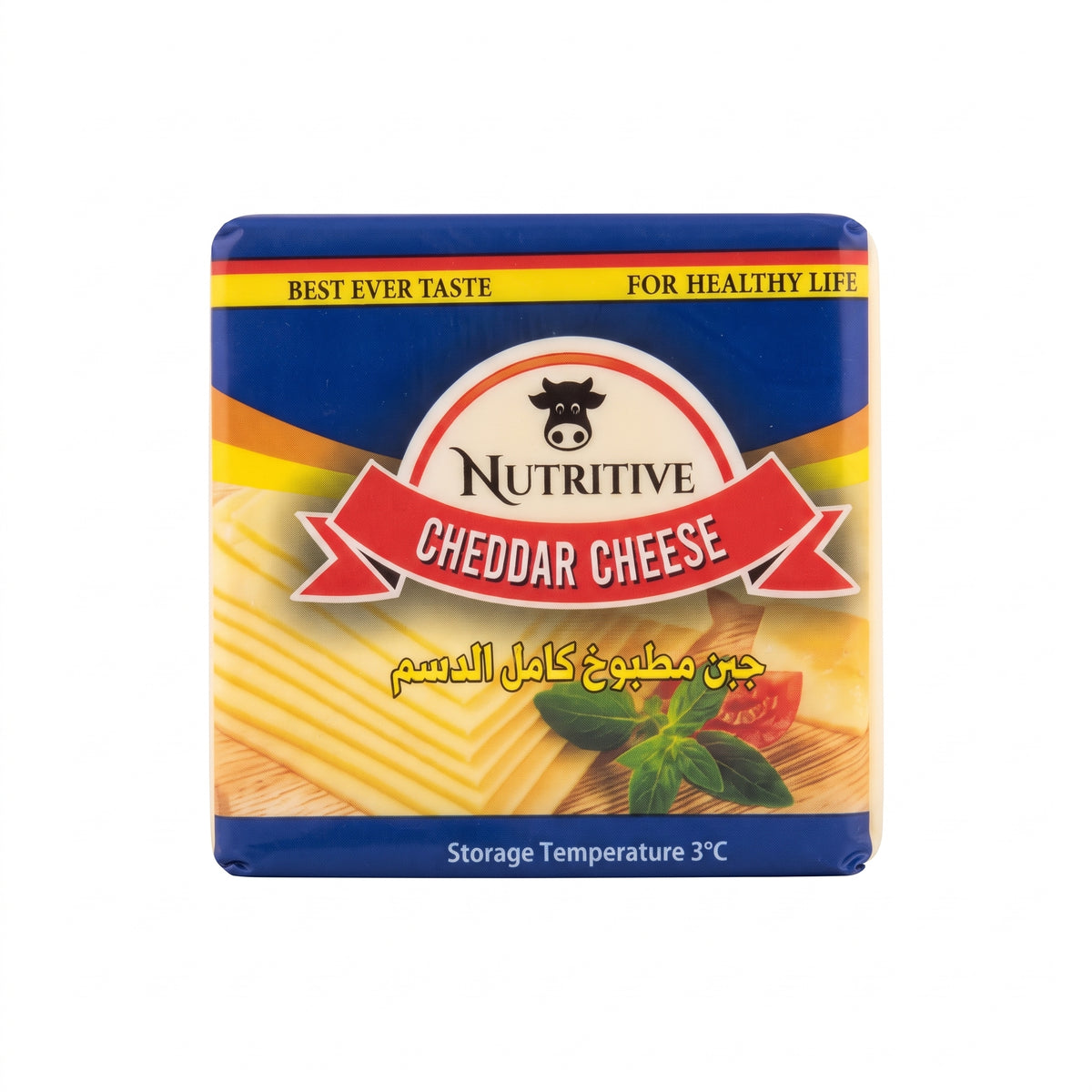 Nutritive Cheddar Cheese Slice 200gm