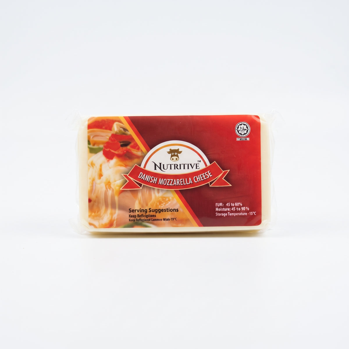 Nutritive Danish Mozzarella Cheese 1kg