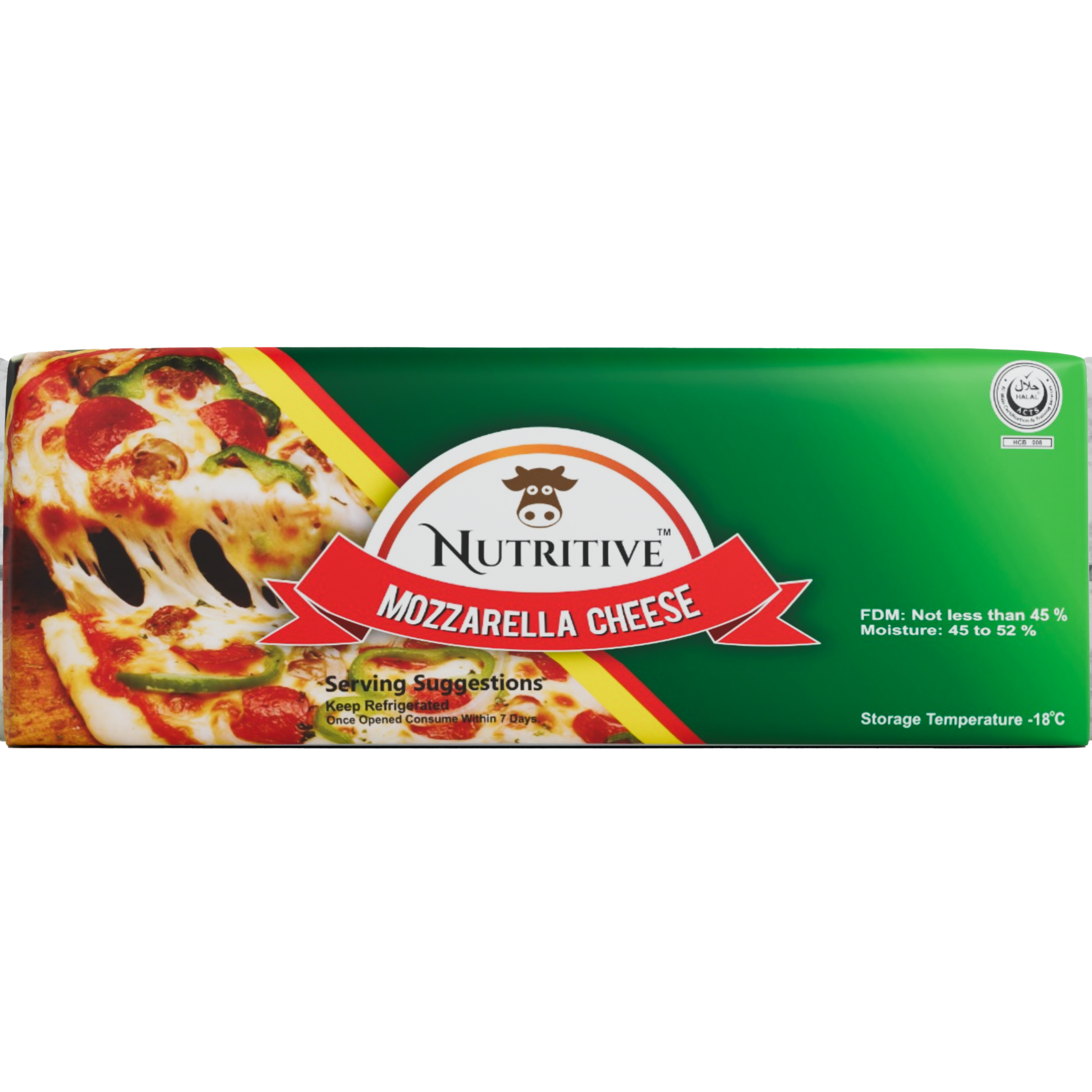 Nutritive Mozzarella Cheese 2kg
