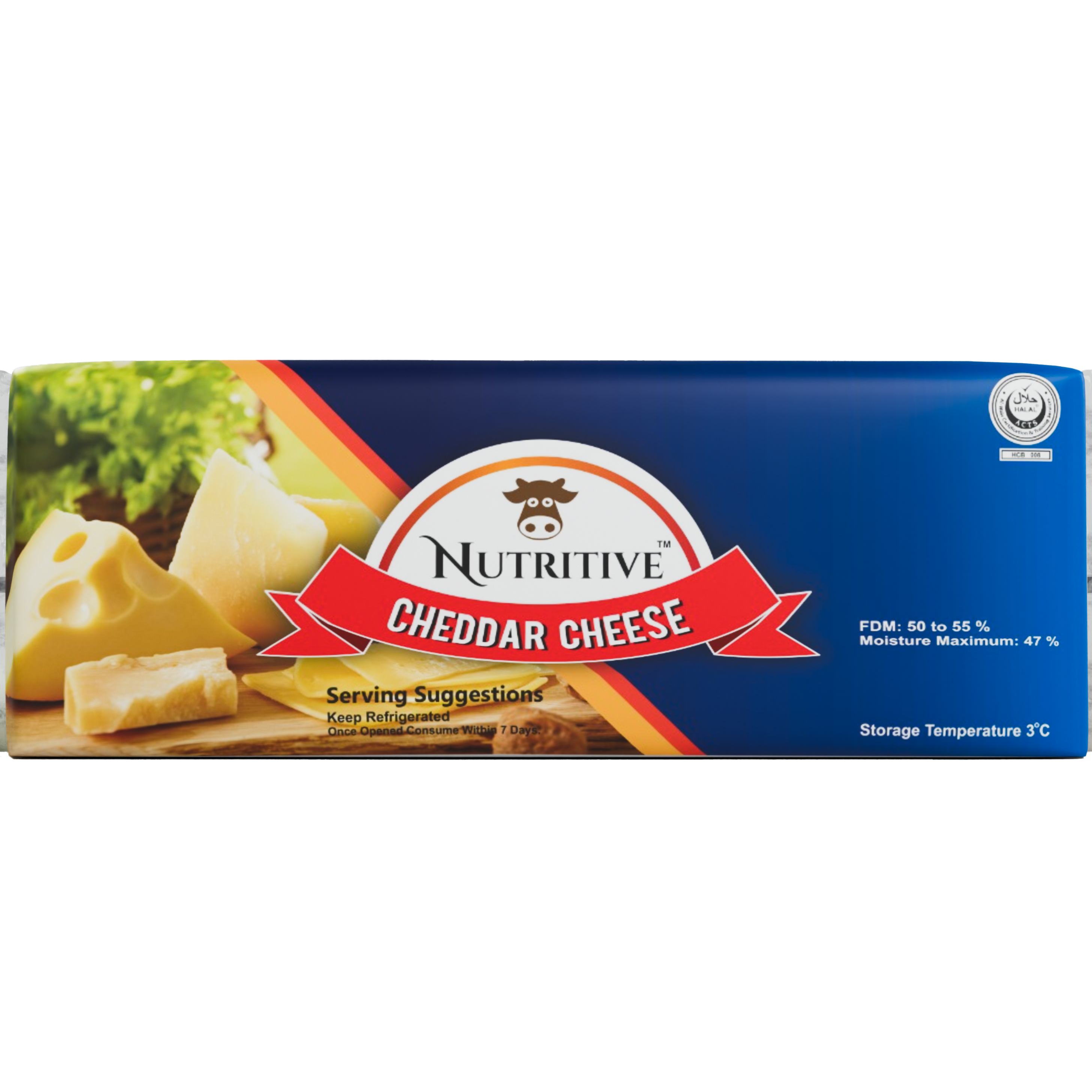 Nutritive Cheddar Cheese 2kg
