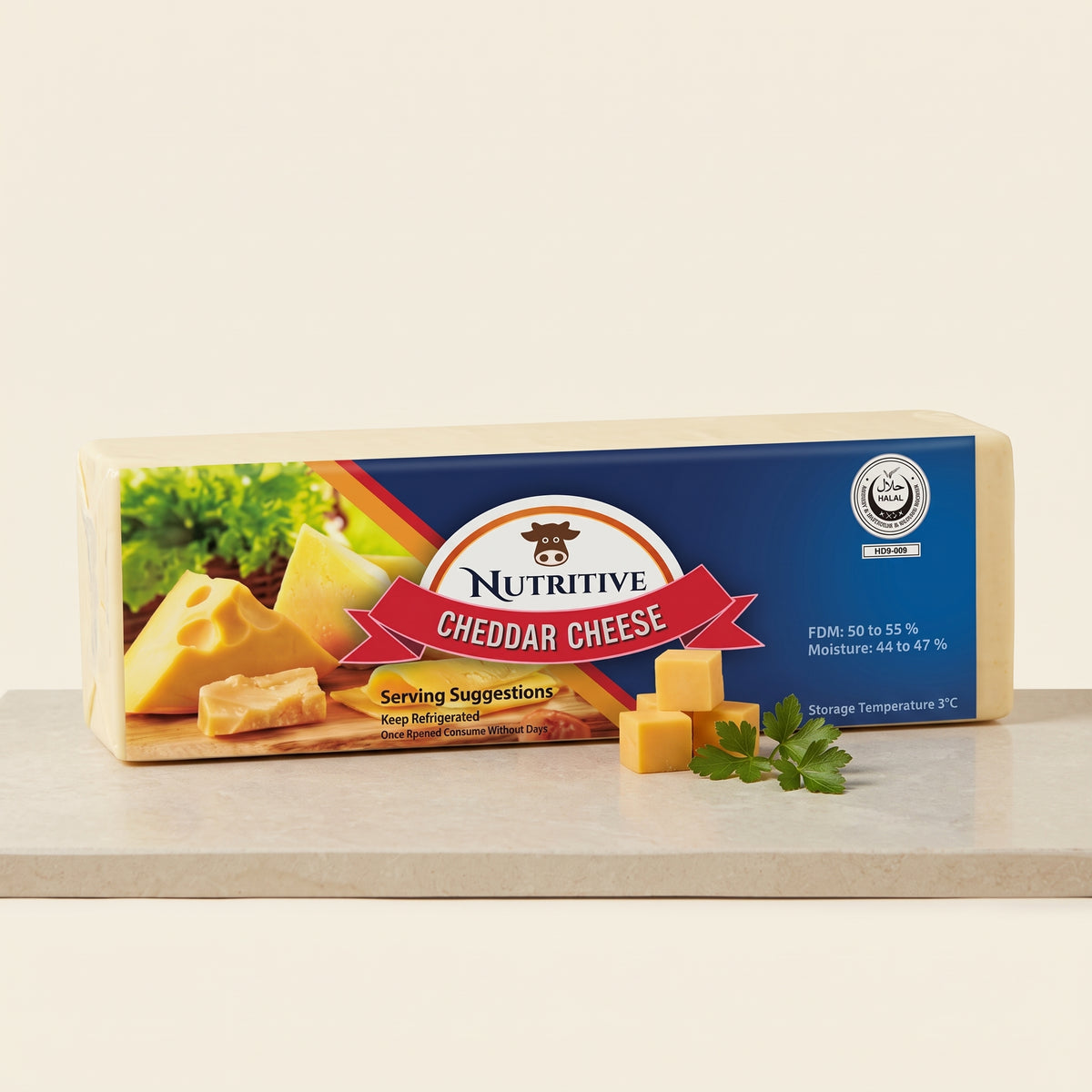 Nutritive Cheddar Cheese 2kg