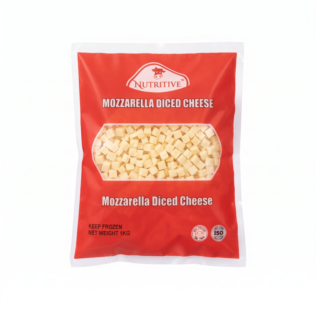 Nutritive Mozzarella Dice Cheese 1kg