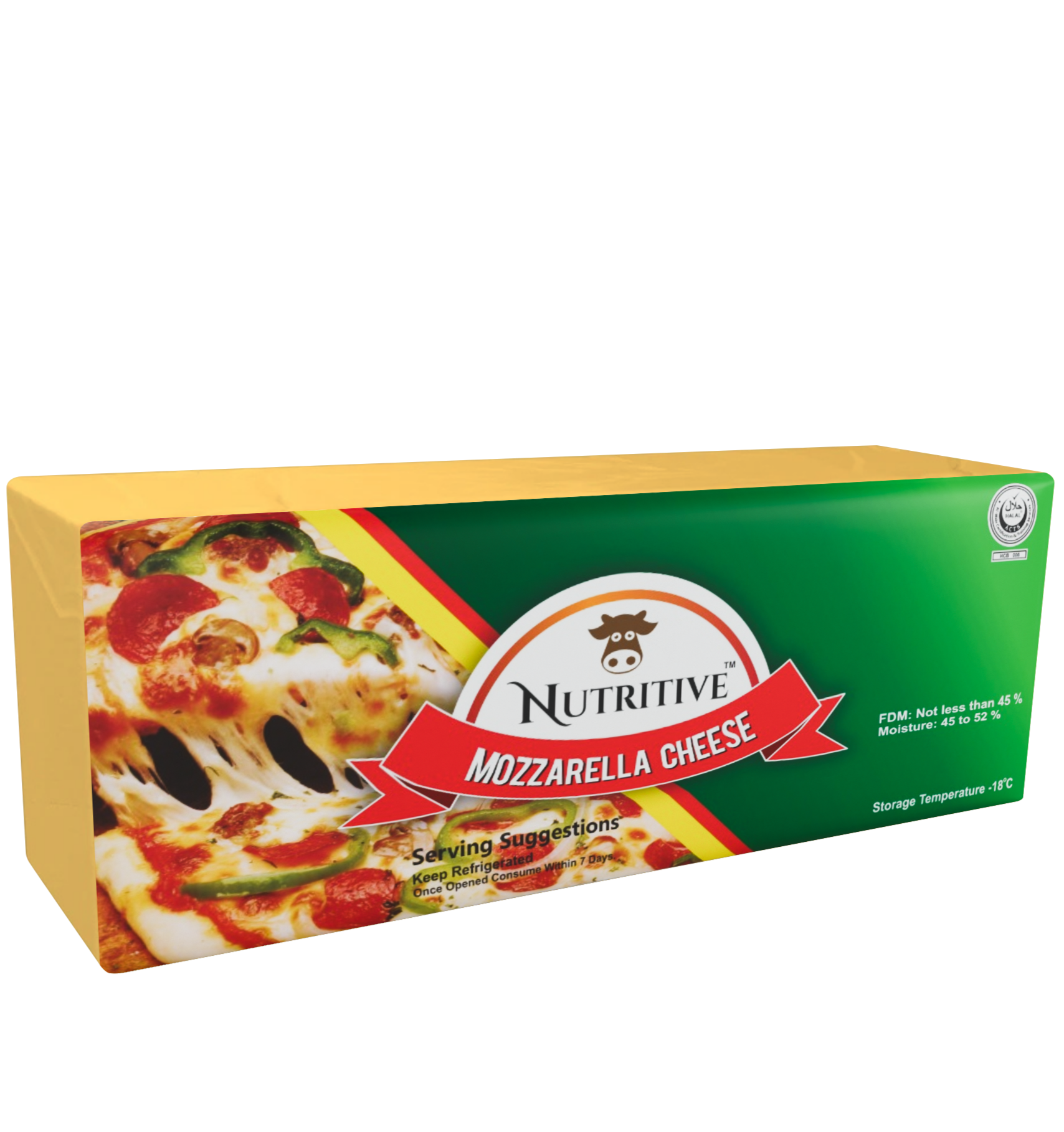 Nutritive Mozzarella Cheese 2kg