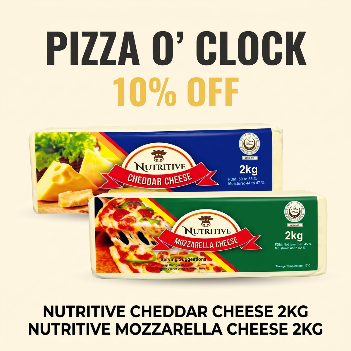 Pizza O' Clock Deal
