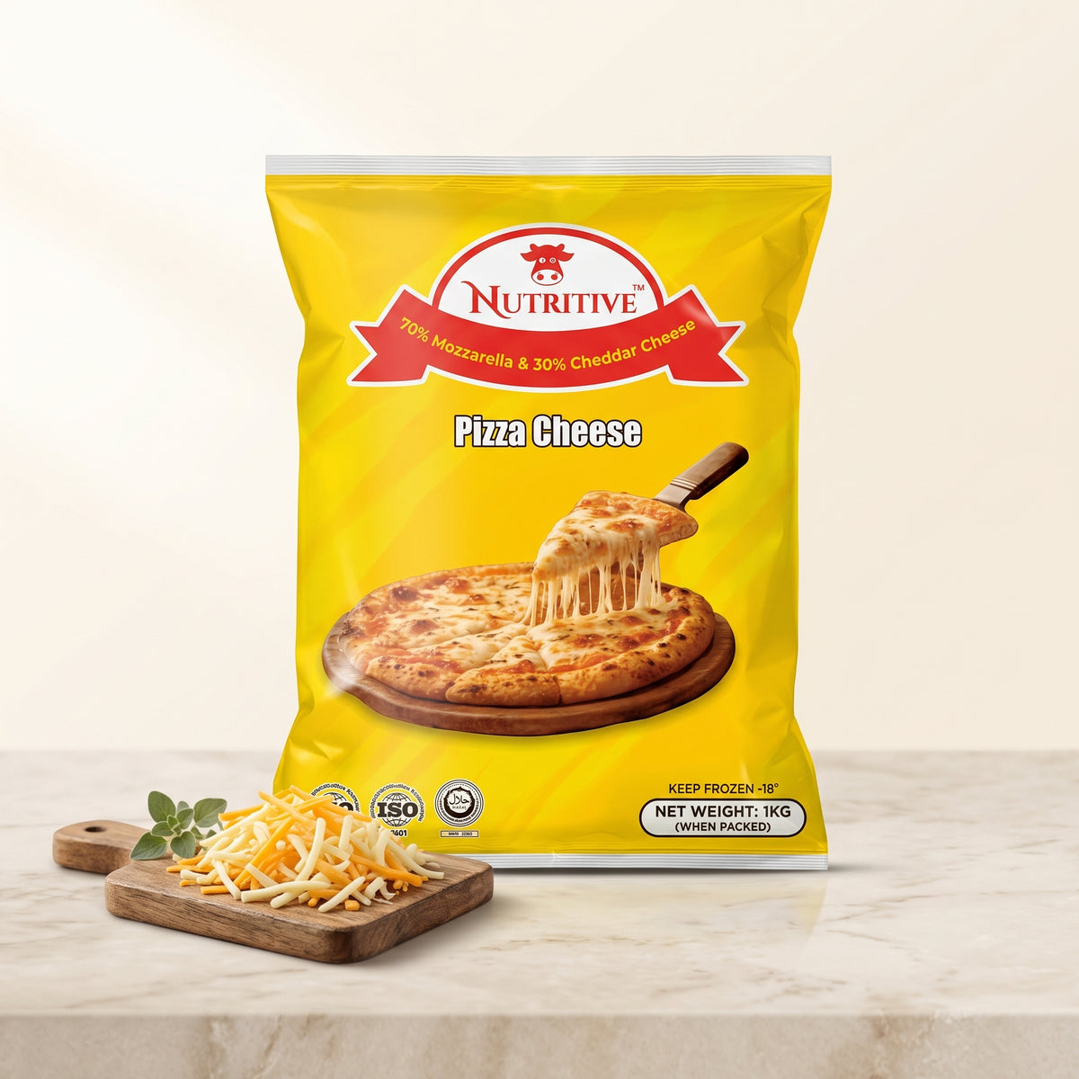 Nutritive Pizza Cheese 1kg
