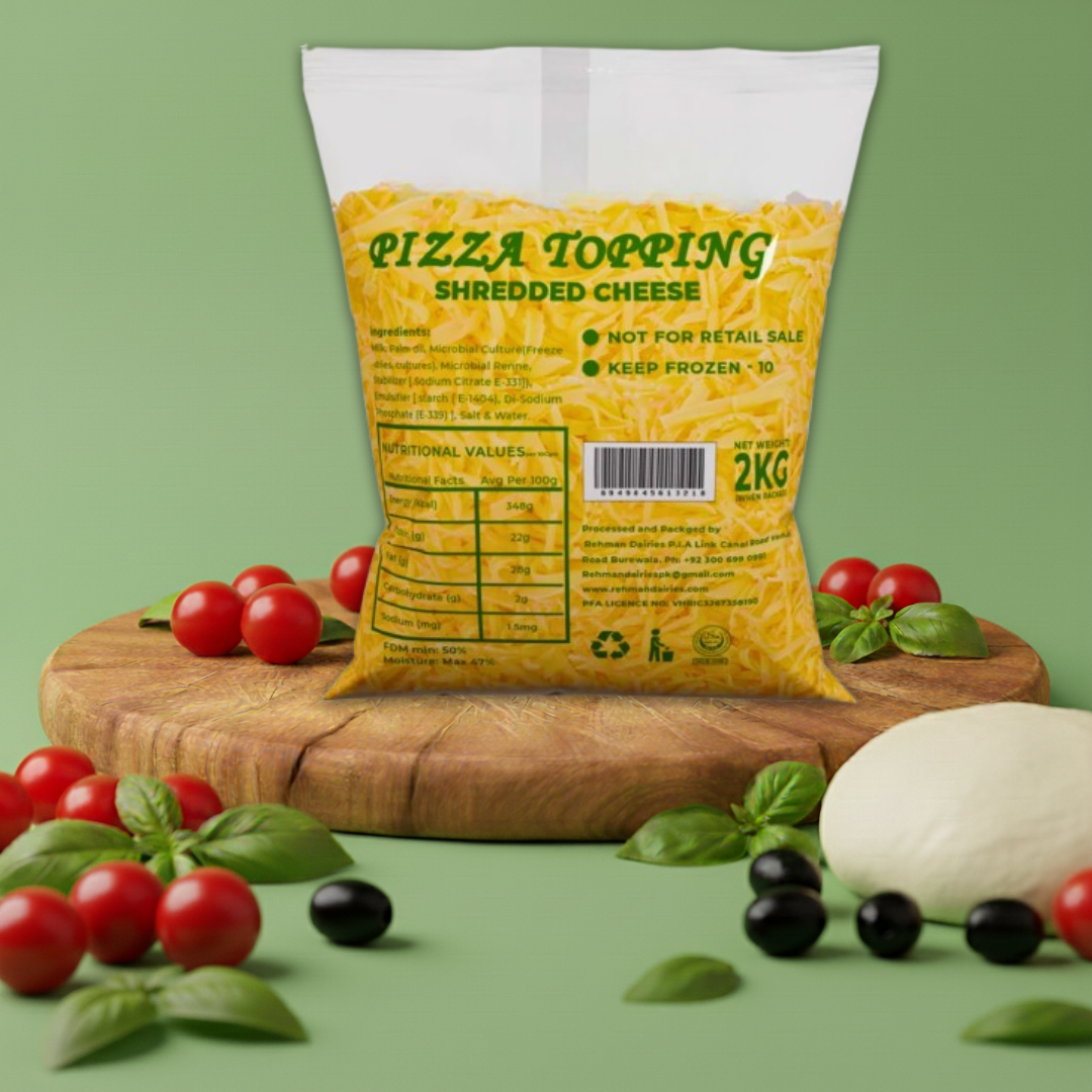 Nutritive Pizza Topping Cheese 2kg