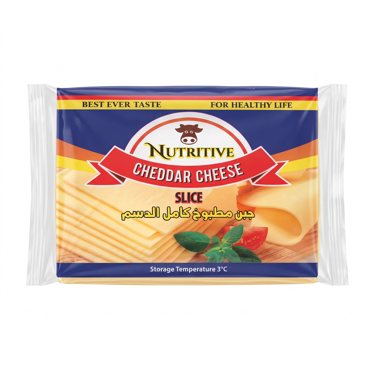 Nutritive Cheddar Cheese Slices 1Kg